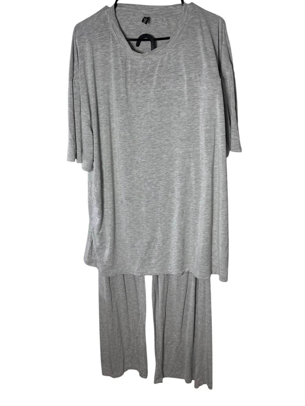 Comfrt mens 2xl pajama lounge set grey heathered matching